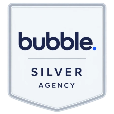 Bubble Silver Agency 認定ロゴ